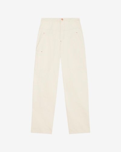 Pantalon Philna - Écru - Taille 34 - Marant Étoile - MarantÉtoile - Modalova