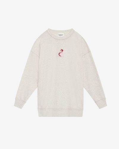Sweatshirt Mindyo - Écru - Taille 32 - Marant Étoile - MarantÉtoile - Modalova