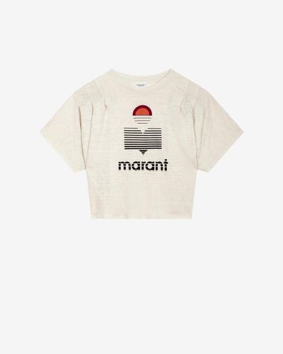T-shirt Kyanza - Écru - Taille L - Marant Étoile - MarantÉtoile - Modalova