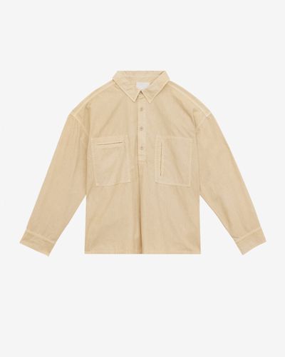 Chemise Terryc - Écru - Taille L - Isabel Marant - Modalova