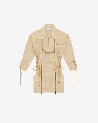 Robe Izarra - Écru - Taille 36 - Isabel Marant - Modalova