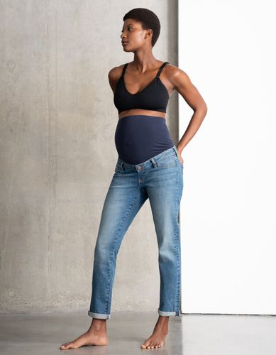 Organic Slim Boyfriend Maternity Jeans - Seraphine - Modalova