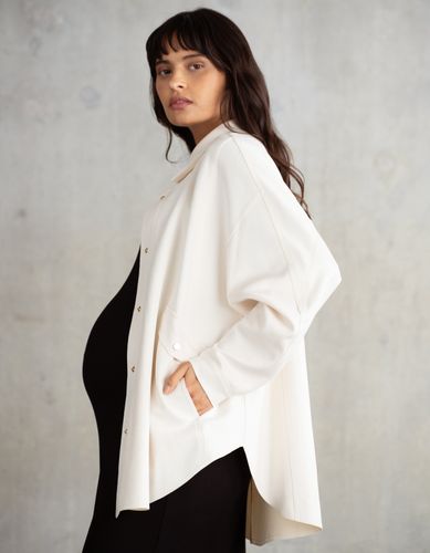 Relaxed Fit Maternity Shirt Jacket - Seraphine - Modalova