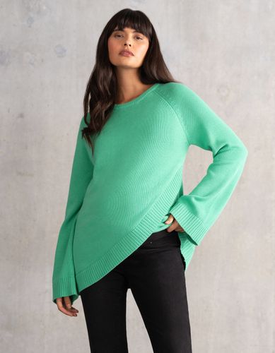 Panel Detail Knit Maternity & Nursing Jumper - Seraphine - Modalova