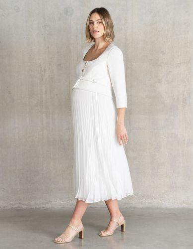 Midi Length Jacket-Style Maternity-to-Nursing Dress - Seraphine - Modalova