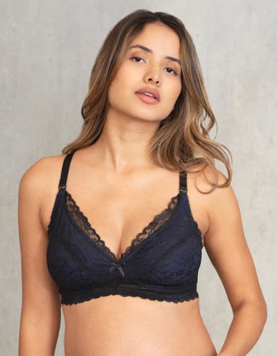 Soutien-gorge allaitement en dentelle - Seraphine - Modalova