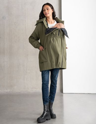 Veste utilitaire de maternité avec ceinture - Seraphine - Modalova