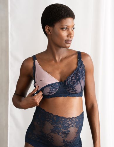 Soutien-gorge d'allaitement Flexi-Wire en dentelle | - Seraphine - Modalova