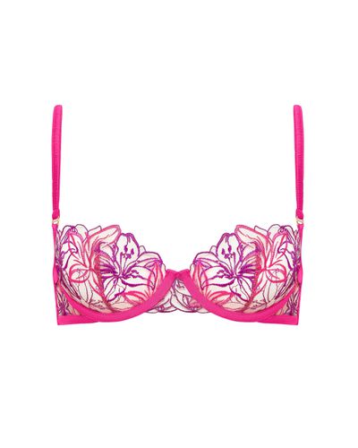 Soutien-Gorge Lilly Fuchsia/Violet vif/Transparent - Bluebella - Modalova