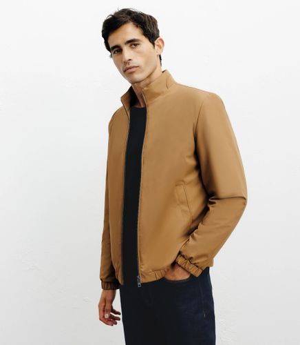 IZAC - Blouson col chemise camel - IZAC - Modalova