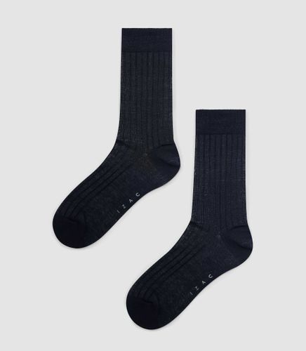 Pack de chaussettes uni marine - IZAC - Modalova