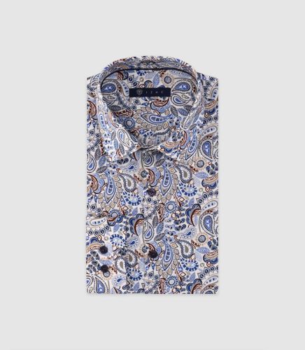 IZAC - Chemise ajustée bleue - IZAC - Modalova
