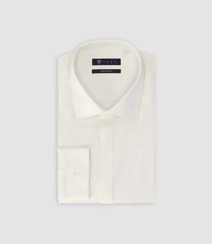 IZAC - Chemise ajustée écrue - IZAC - Modalova