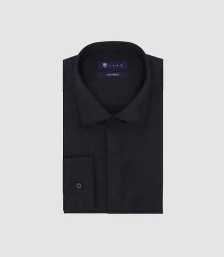 IZAC - Chemise ajustée noire - IZAC - Modalova