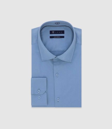 Chemise slim indigo 3 - Izac - IZAC - Modalova