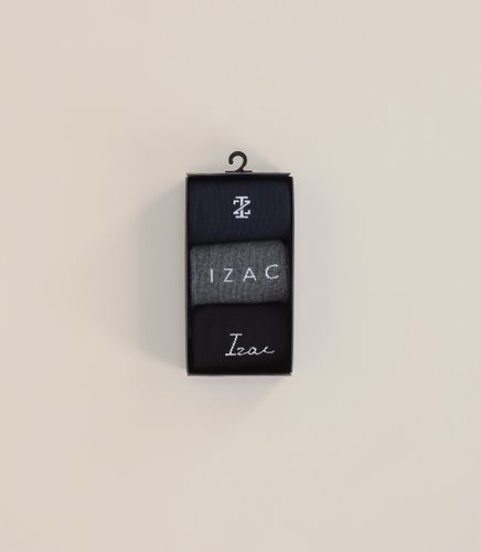 IZAC - Boite de chaussettes marine - IZAC - Modalova