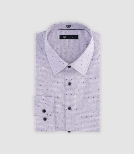 Chemise à imprimé micro motifs MARLOW 6 - IZAC - Modalova