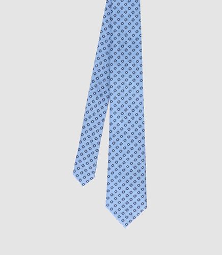 Cravate basique 7cm bleu THIBALT TU - IZAC - Modalova