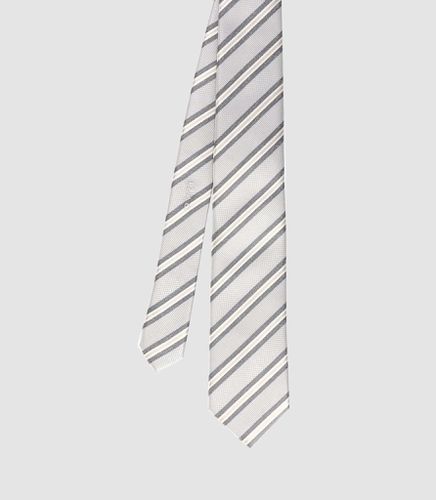 Cravate basique 7cm en soie TRISTAN TU - IZAC - Modalova