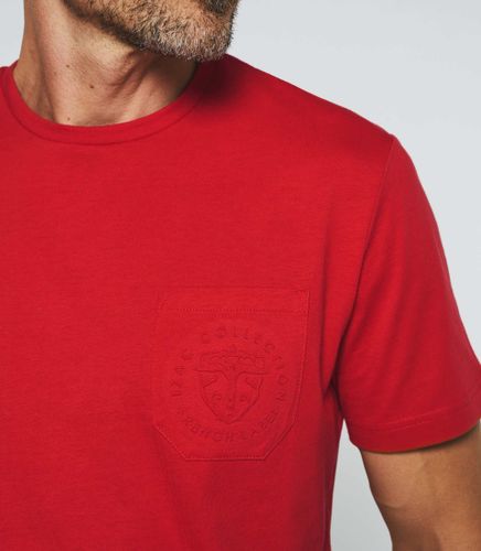 T-shirt col rond ''Gabriel'' - IZAC - Modalova