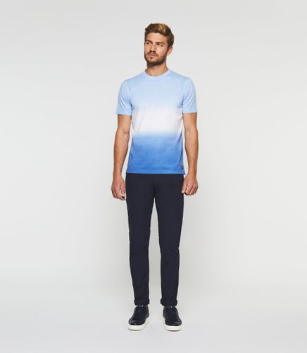T-shirt dégradé bleu Gavin"" - IZAC - Modalova