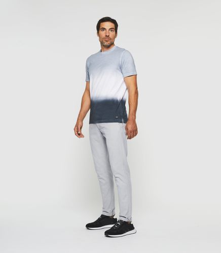 T-shirt dégradé gris et blanc Gavin"" - IZAC - Modalova