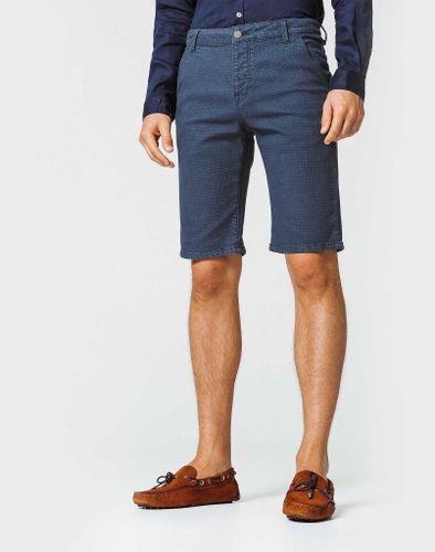 IZAC - Bermuda Armuré Marine - Izac - Modalova