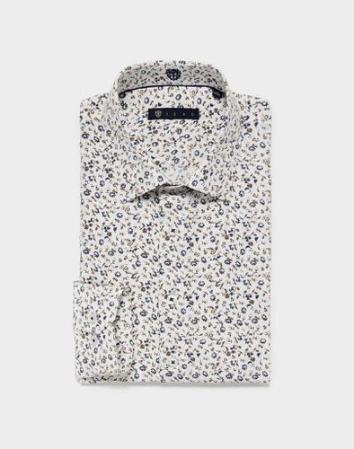 Chemise slim motif floral 1 - Izac - Izac - Modalova