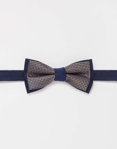 IZAC - Nœud papillon double taupe - Izac - Modalova