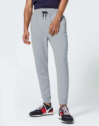 IZAC - Pantalon Jogging Gris Chiné - Izac - Modalova