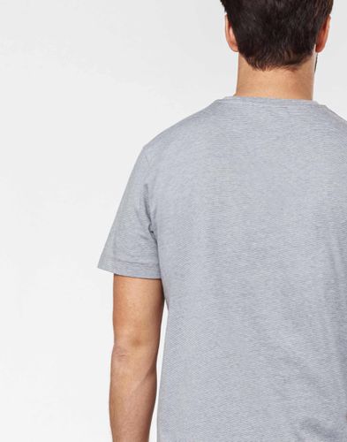 T-shirt gris micro rayure XS - Izac - Izac - Modalova