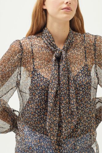 Blouse à col lavallière - CARLO - Couleur : - Taille : 36 - Pablo - Modalova