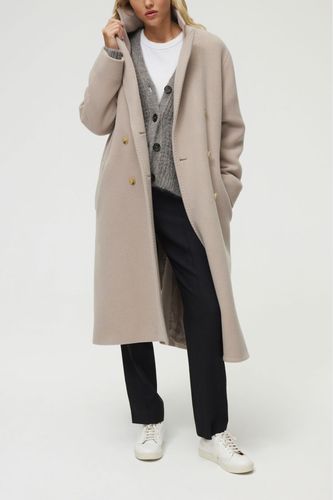 Manteau long en laine vierge mélangée - MAXIMILIAN - Couleur : / - Taille : 40 - Pablo - Modalova