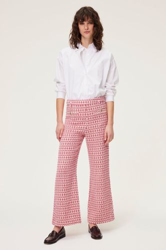 Pantalon tweed et lurex - CAROLINA - Couleur : - Taille : 34 - Pablo - Modalova