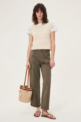 Pantalon cargo en coton - CLEO - Couleur : - Taille : 34 - Pablo - Modalova