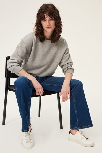 Sweatshirt bijoux - MARIBELLE - Couleur : / Chiné - Taille : T1 - Pablo - Modalova