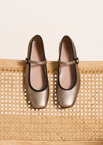 Babies dorées en cuir - La Fée Maraboutée - Modalova