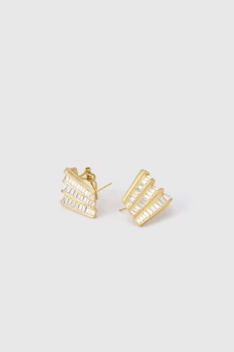 Bowie Crystal Earrings - CAMILLA AND MARC - Modalova