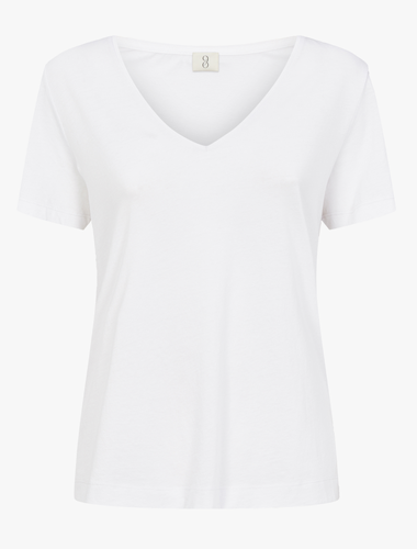 Marisa T-Shirt in White - Ninety Percent - Modalova