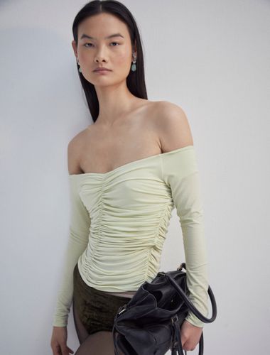 Agra Top in Lime - Ninety Percent - Modalova