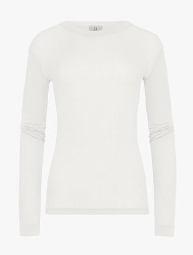 Anis Top in Chalk White - Ninety Percent - Modalova