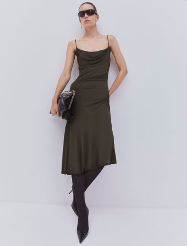 Alykes Dress in Kale Green - Ninety Percent - Modalova