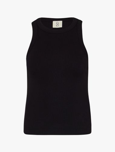 Signature Vest in Black - Ninety Percent - Modalova