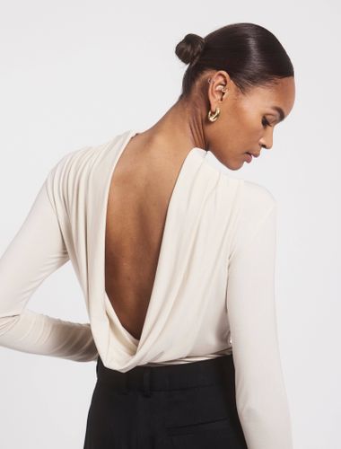 Anjea Top in Enoki Mushroom - MicroModal - Ninety Percent - Modalova