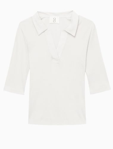 Tadeo Top in Chalk White - Ninety Percent - Modalova