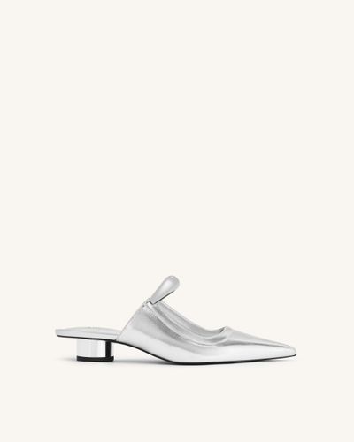 Mules perforées Helena - Argent - JW PEI - Modalova