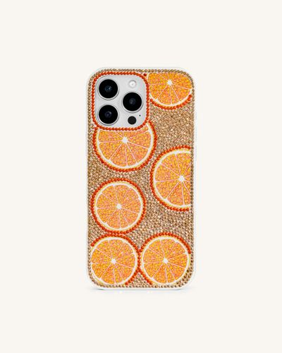 Coque Orange Burst Bling – Multicolore/Orange - JW PEI - Modalova