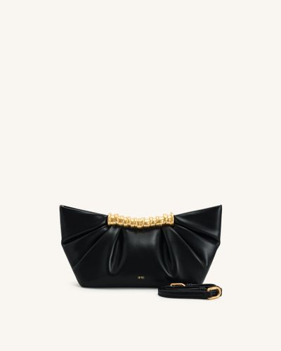 Pochette plissée Leia - Noir - JW PEI - Modalova