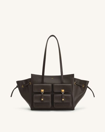 Linda Sac Tote - Marron Foncé - JW PEI - Modalova