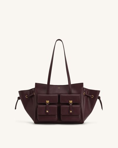 Linda Sac Tote - Bourgogne Profond - JW PEI - Modalova